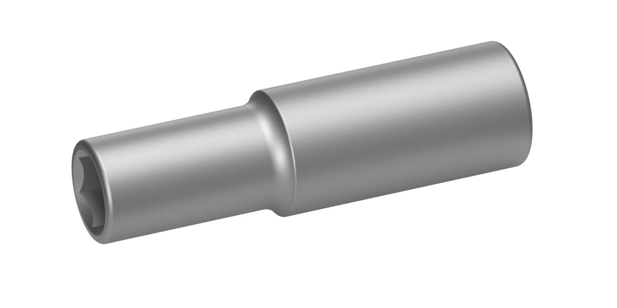 Stanley Steckschlüssel-Einsatz Lang 12 P, 1/2 Zoll, 18 Mm, 8 Cm – Für Schrauben Und Muttern, Chrom-Vanadium